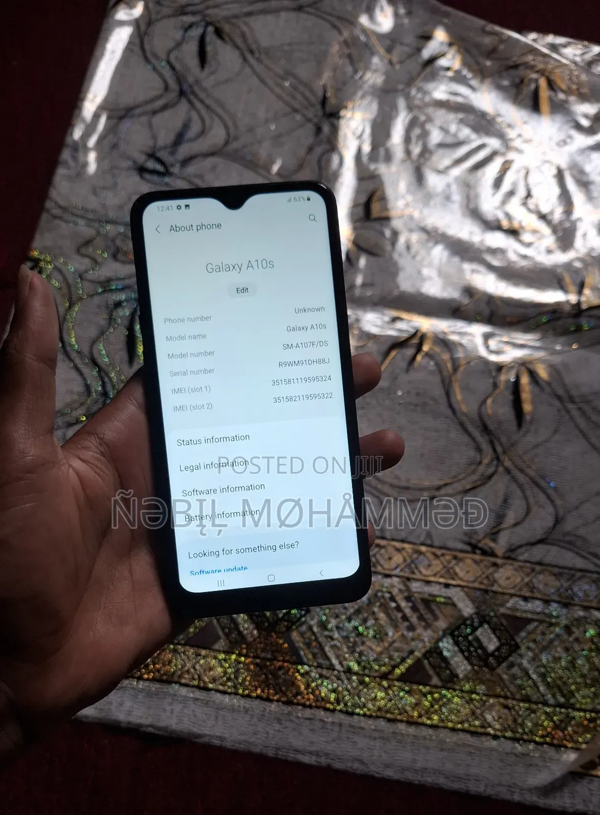 Samsung Galaxy A10s 32 GB Black