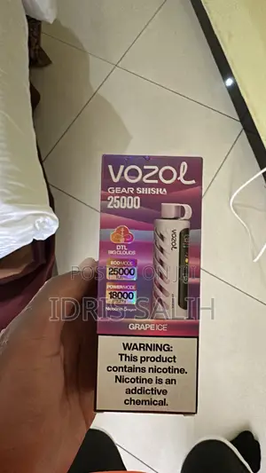 Vozol Grape Ice/ Peach Ice Puff Gear Sisha