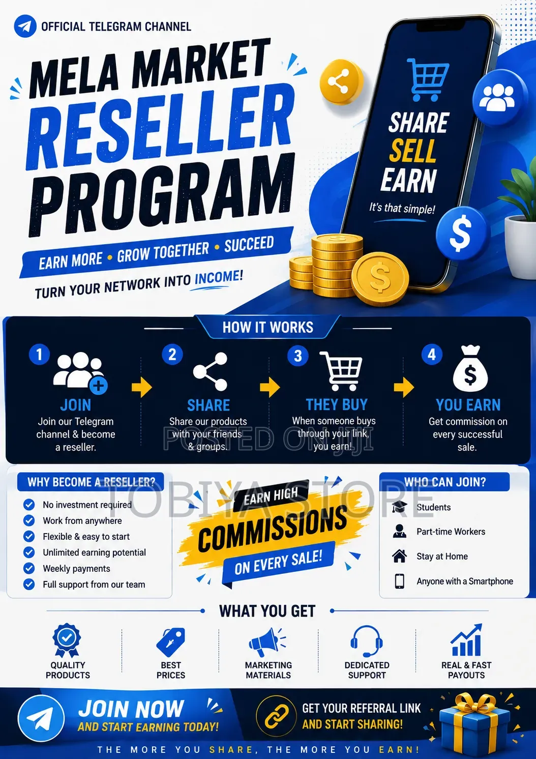 Mela Market's Resellers
