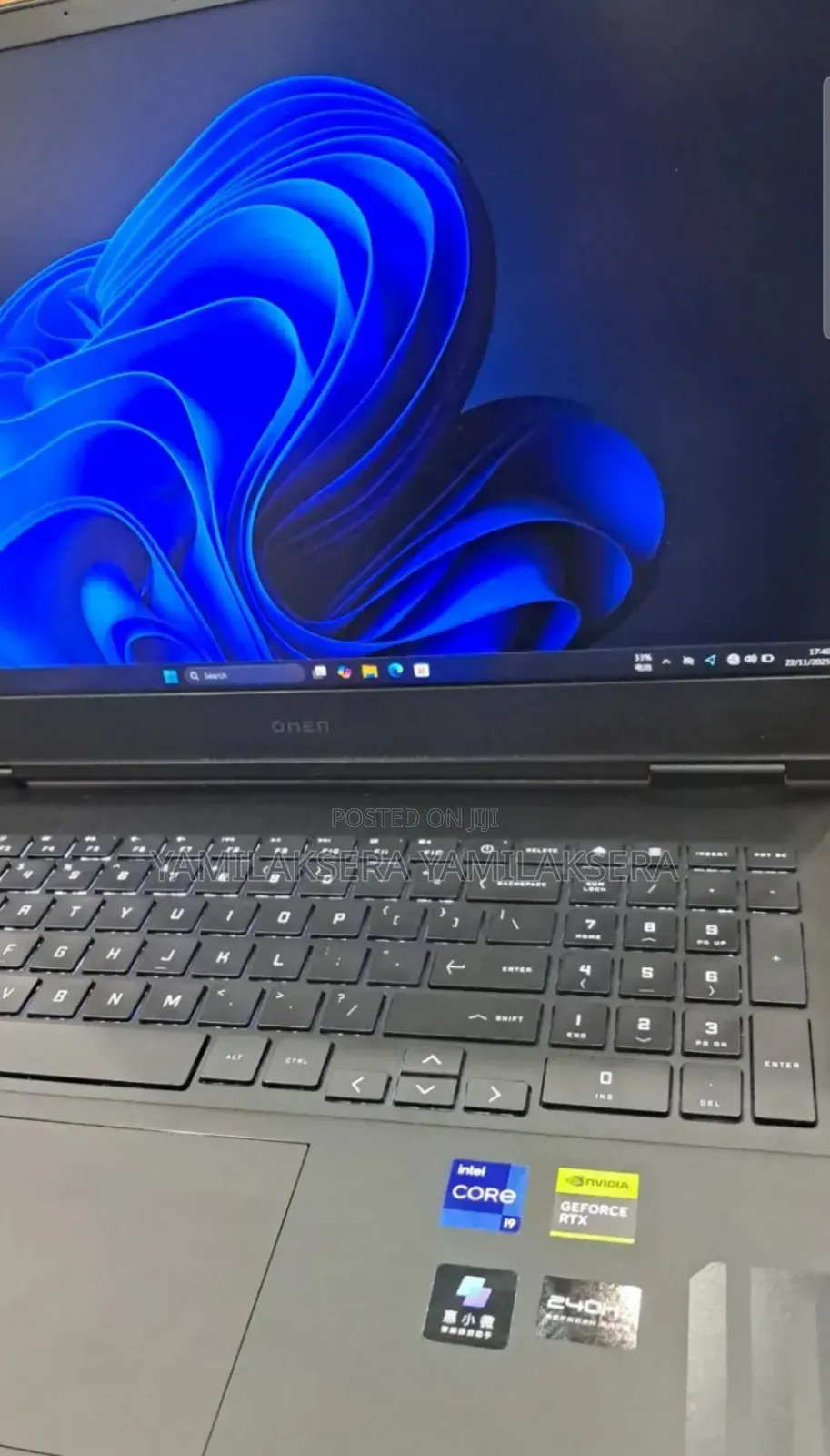 New Laptop HP Omen 16 16GB Intel Core i9 SSD 1T