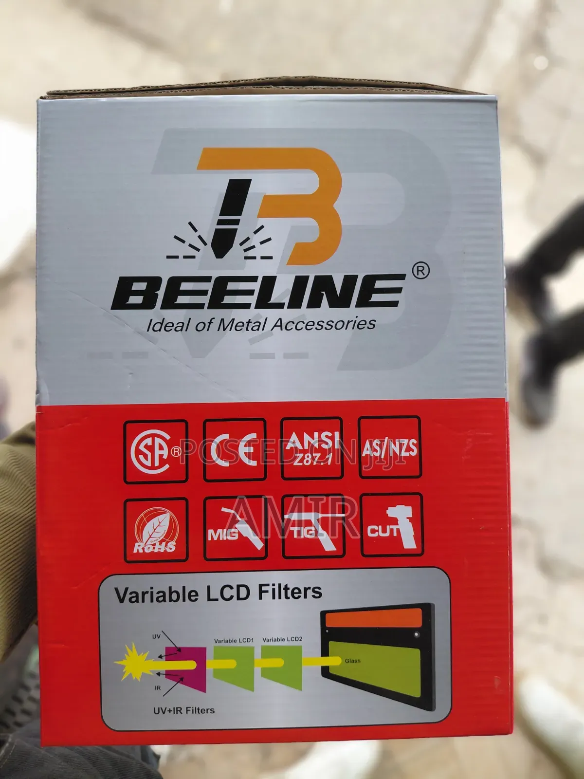ዲጂታል መበየጃ ሄልሜት Digital Welding Helmet