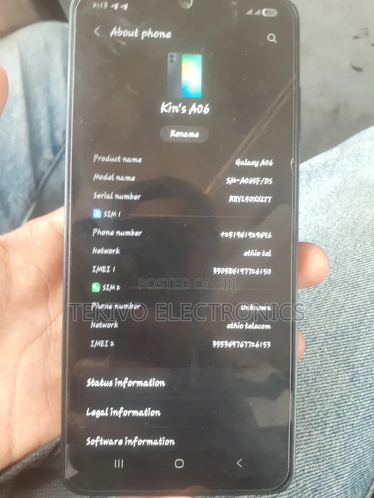 Samsung Galaxy A06 64 GB Blue