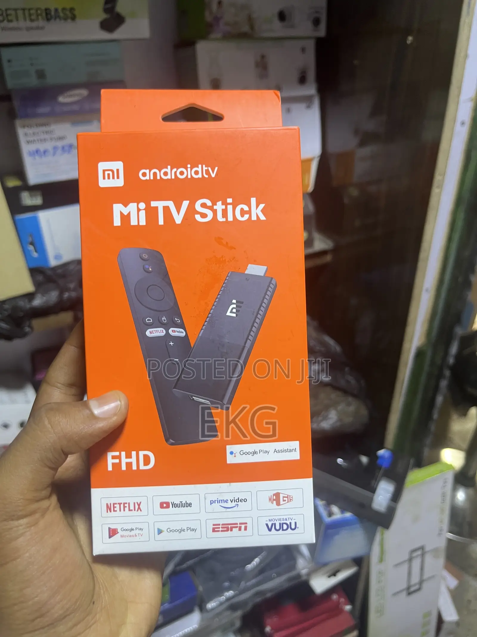 Original Xiaomi Mi TV Stick FHD 1080p Android TV ማንኛውንም ቲቪ ስማርት ማድረጊያ
