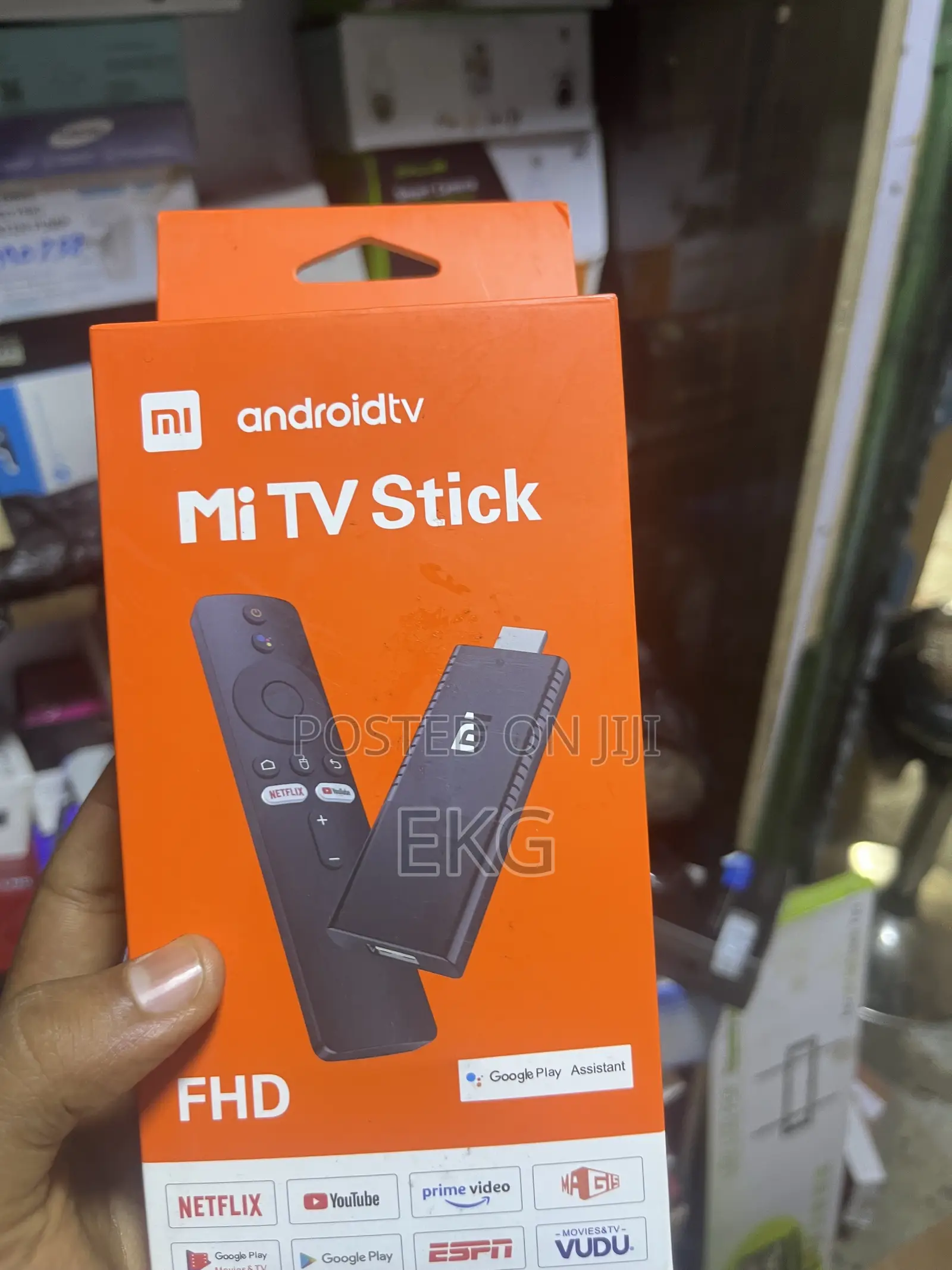 Original Xiaomi Mi TV Stick FHD 1080p Android TV ማንኛውንም ቲቪ ስማርት ማድረጊያ