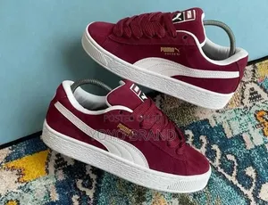 Puma Suede XL "Bordeaux / White"