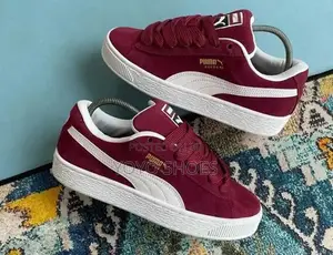 Puma Suede XL "Bordeaux / White"