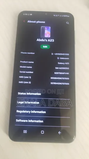 Samsung Galaxy A23 128 GB Black