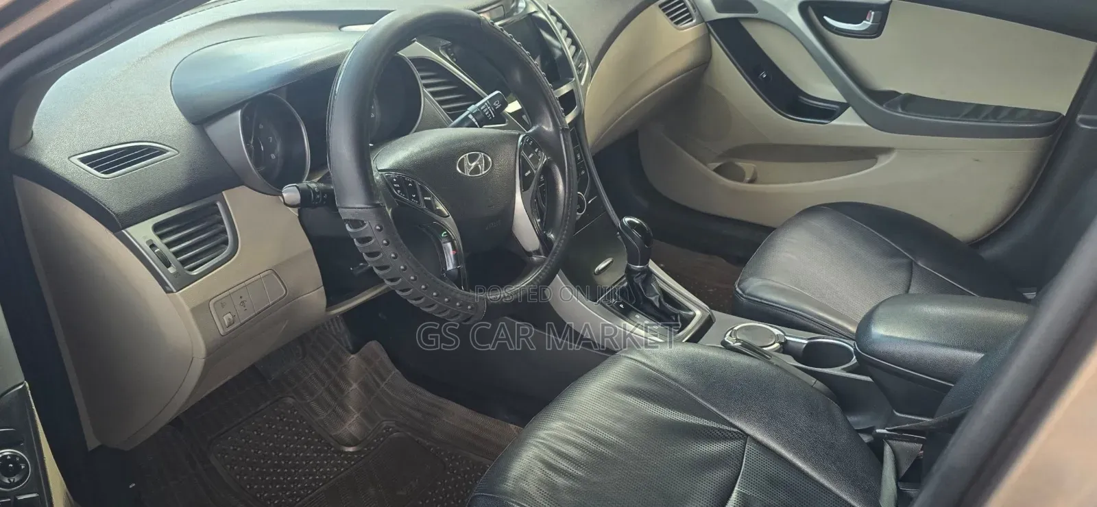 Hyundai Elantra 2014 Brown