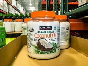 KIRKLAND ORGANIC COCONUT OIL Cold Pressed Unrefined Original From USA