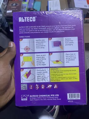 Original ALTECO Mouse Rat Glue Trap - አስተማማኝ የቤት አይጥ ማጠመጃ ቦርድ