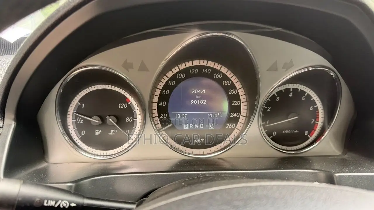Mercedes-Benz C180 2008 Black