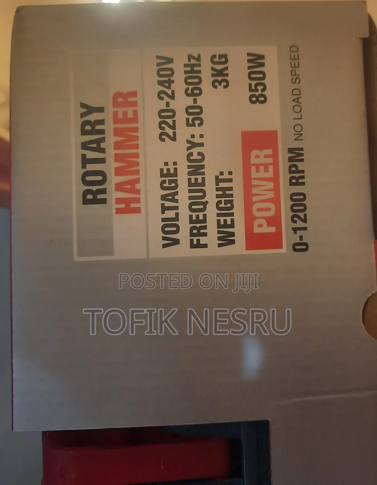 Ronix Routery Hammer Drill Germen ጀርመን