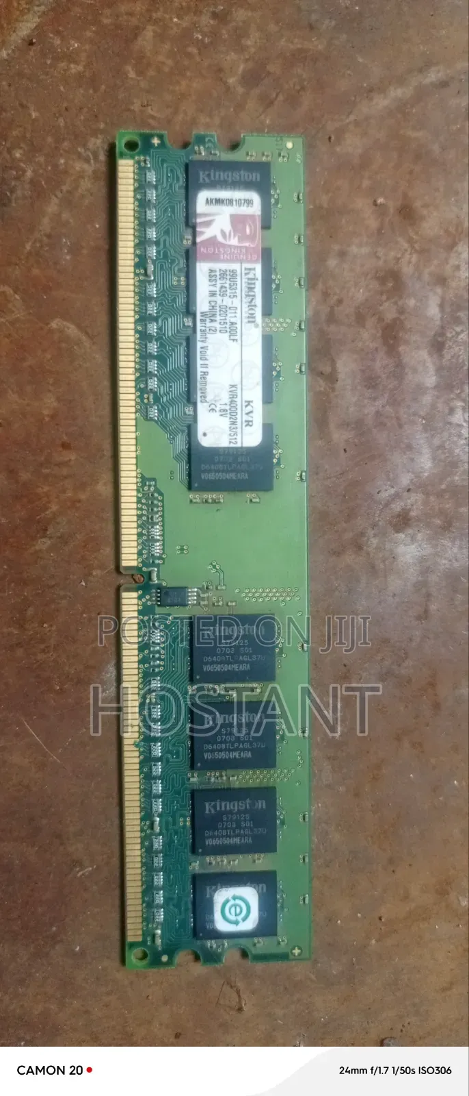 Kingston 512mb Ddr2 Ram Kvr400d2n3/512