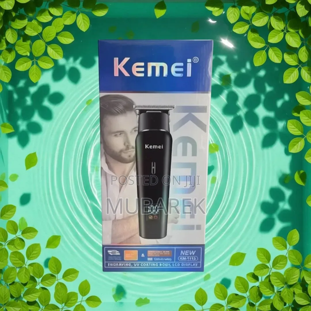 Kemei KM-1113 Electric Grooming Trimmer | ماكينة العناية الشخصية و