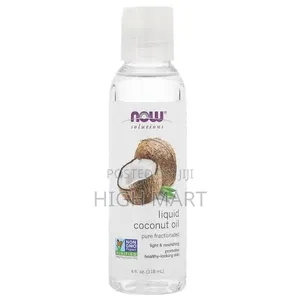 NOW Food Pure Fractionated Liquid Coconut Oil