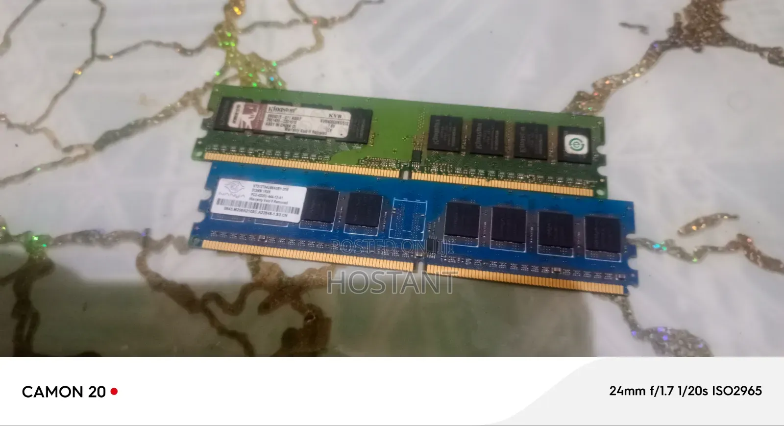 Kingston 512mb Ddr2 Ram Kvr400d2n3/512