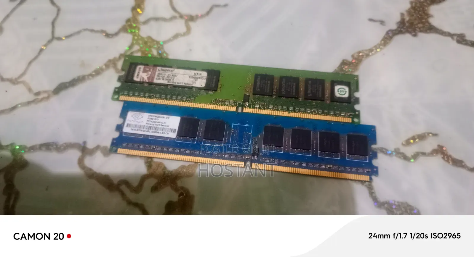 Kingston 512mb Ddr2 Ram Kvr400d2n3/512