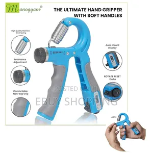 The Rubberized Non-Slip Handles Provide a Firm, Comfortable Hold.