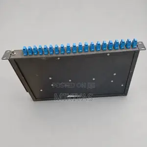 24-Port SC Fiber Optic Rack-Mount Patch Panel ODF – New