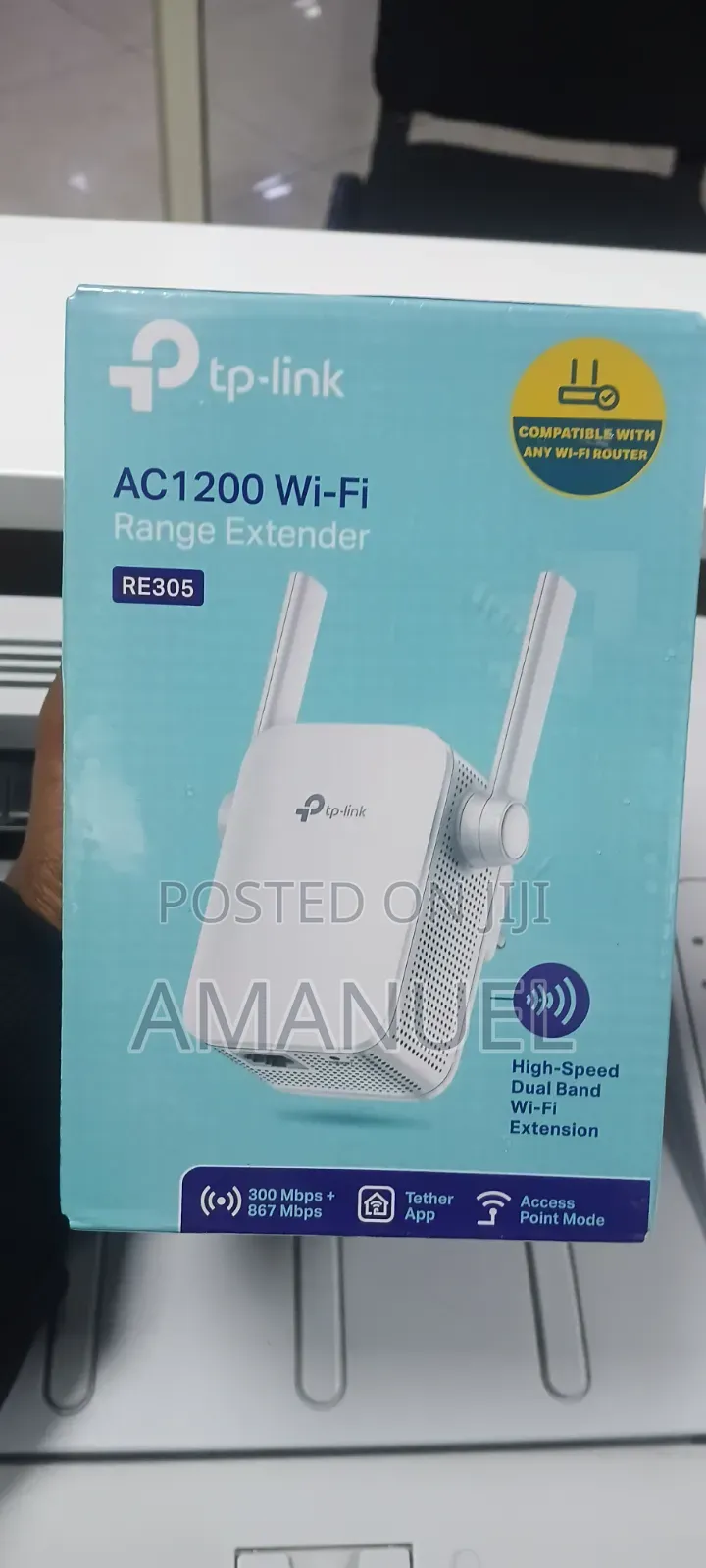 Tplink Ac1200 RE305 Range Extender