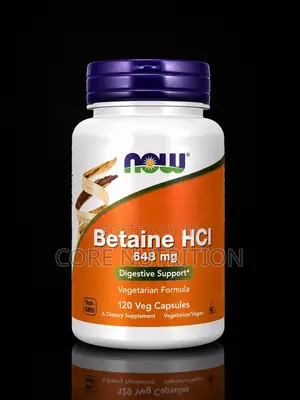 Betaine HCL 648 Mg , 120 Capsules