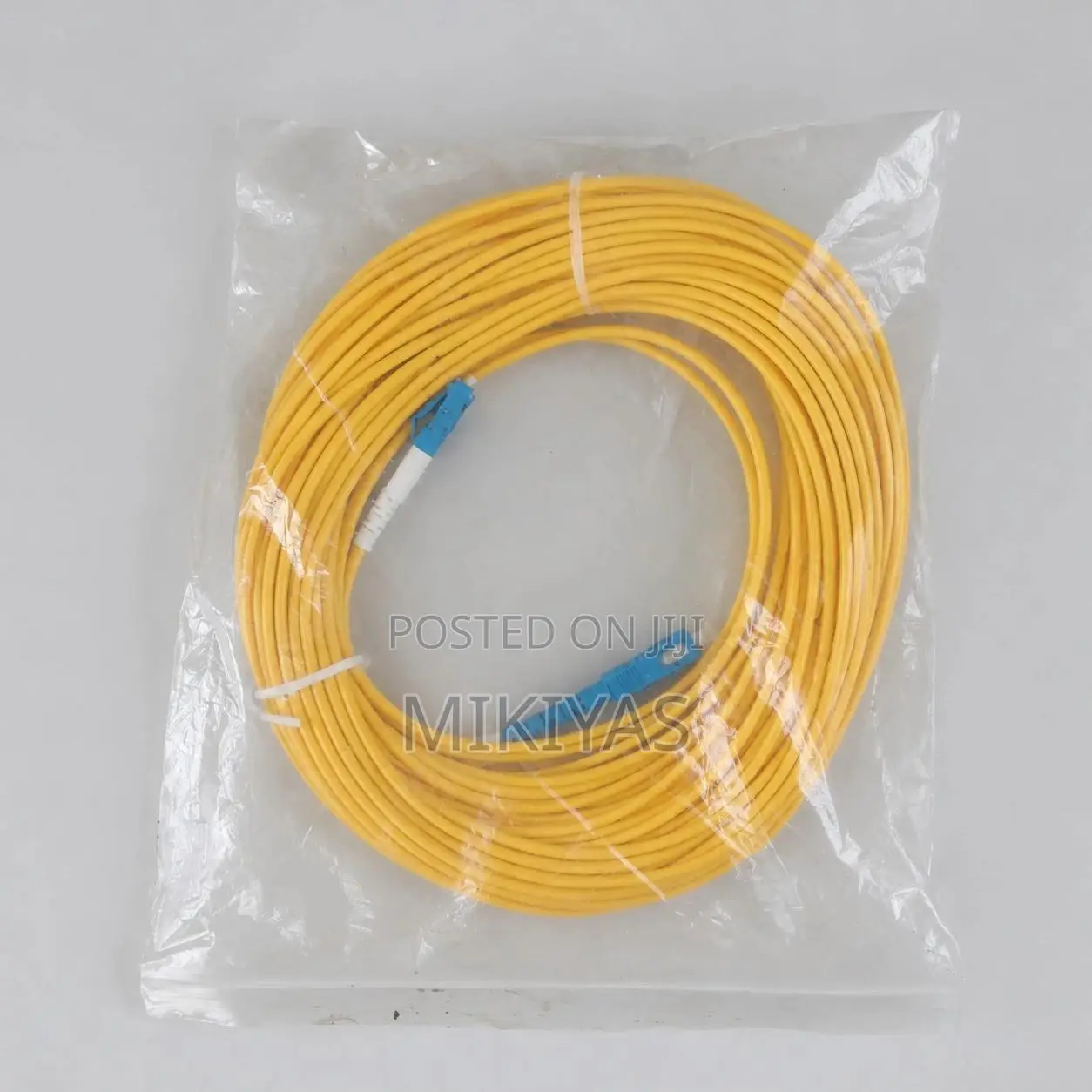 30m LC-LC Single-Mode Fiber Optic Patch Cord – Brand New