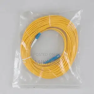 30m LC-LC Single-Mode Fiber Optic Patch Cord – Brand New