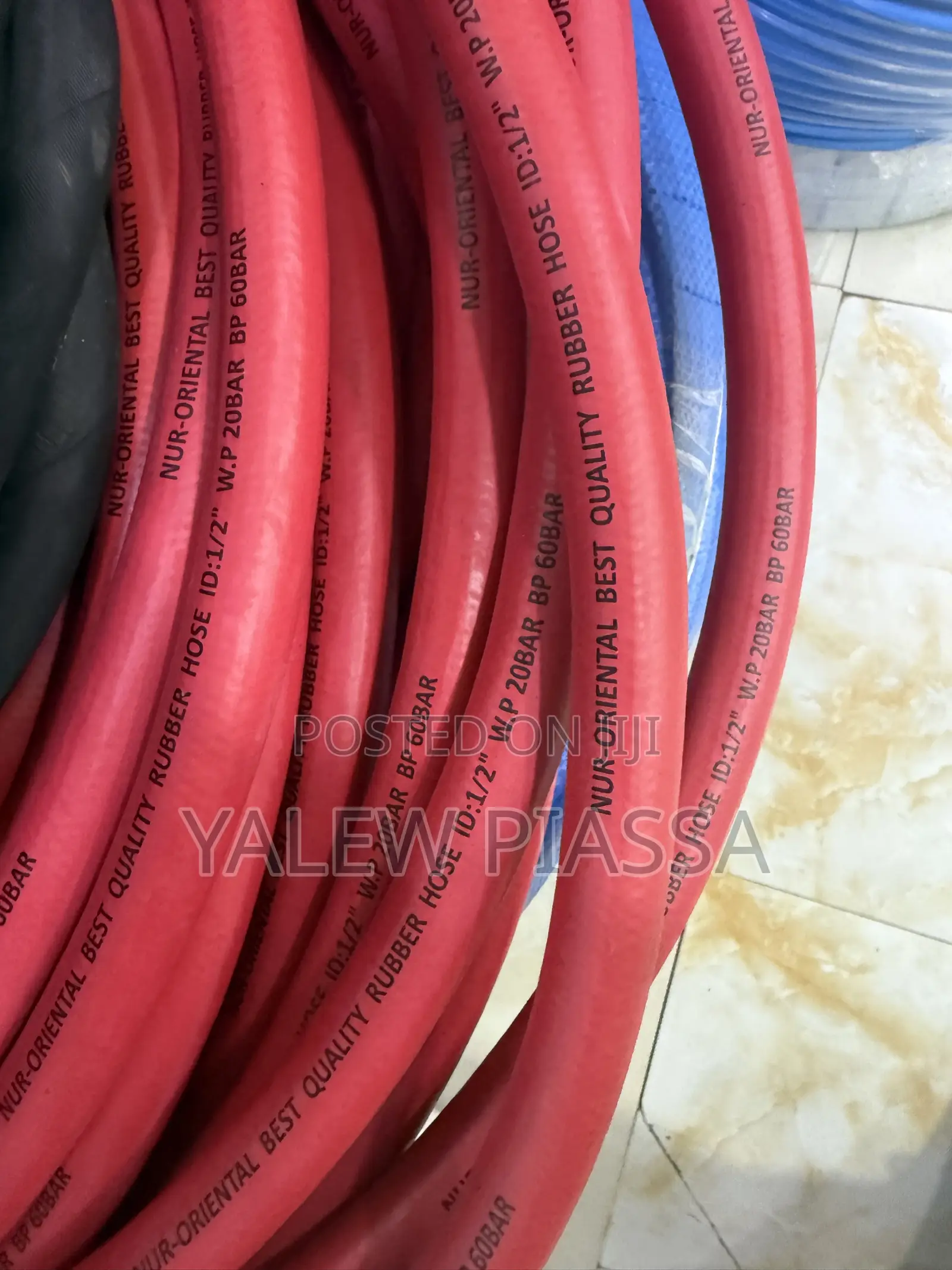 Hose Type: Red Flexible Industrial Rubber hoseSpecifications: ID