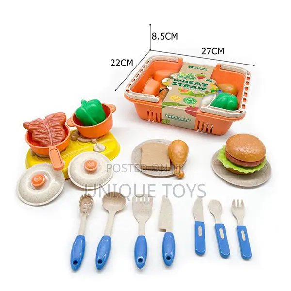 Kelinbaby Wheat Straw Kitchen Set – Little Chefs, Big Imaginations!