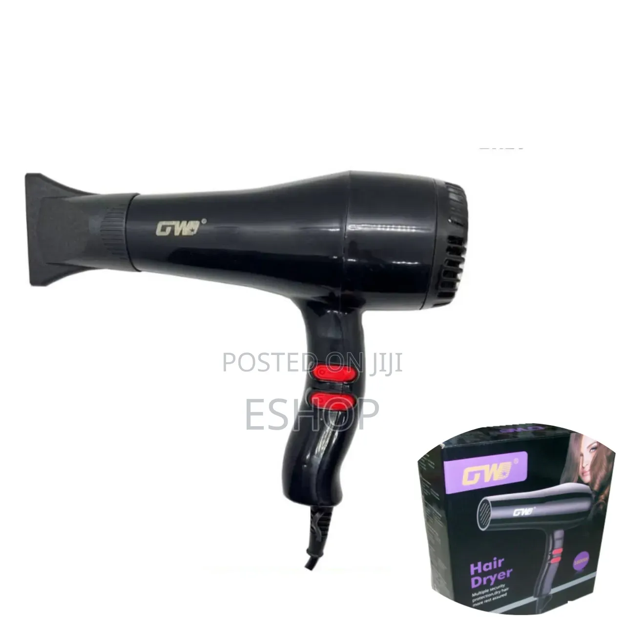 Hair Dryer Combines a Powerful Motor With Independent Dual Controls
