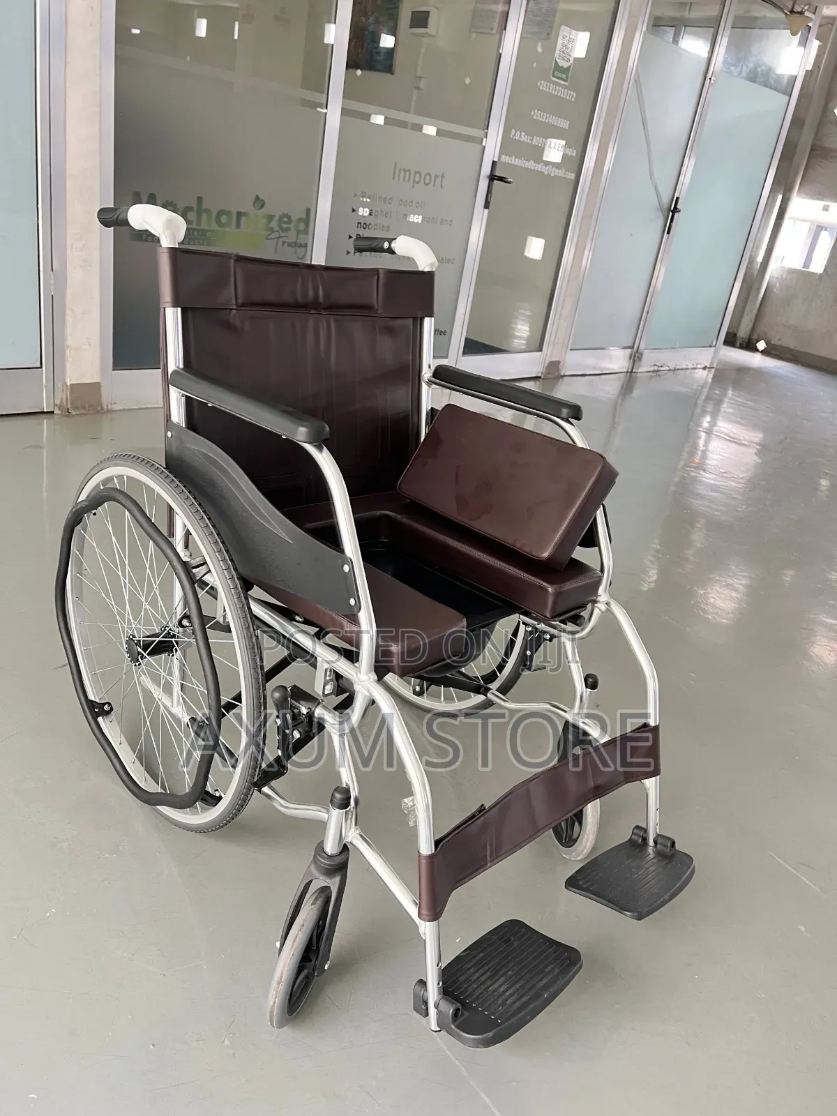 ፕሪሚየም ጥራት ማኑዋል ዊልቸር — Premium Quality Manual Wheelchair