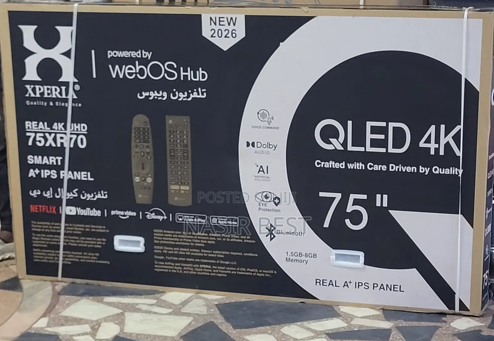 Xpria 75 Inch QLED TV