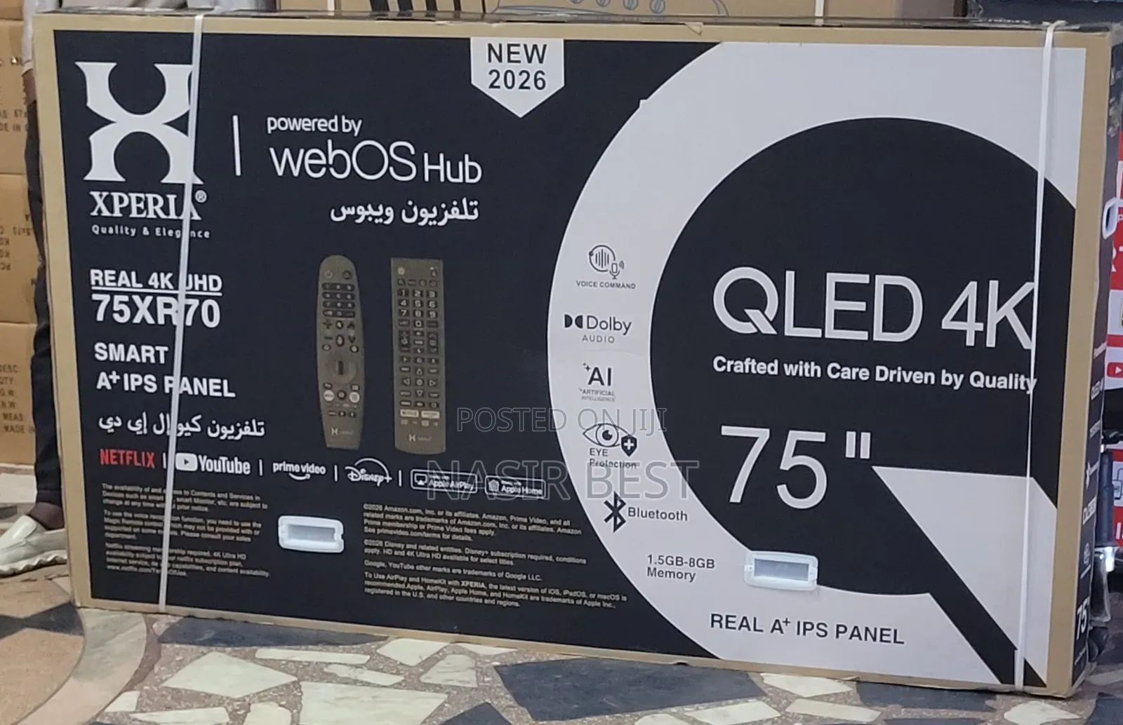 Xpria 75 Inch QLED TV