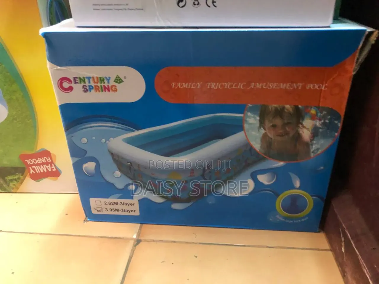 የቤተሰብ እና የልጆች ዋና ገንዳ / Century Spring Inflatable Family Swimming Pool