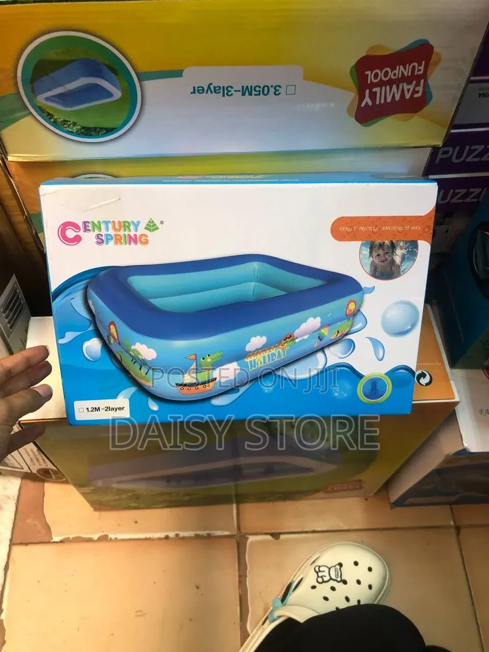 የቤተሰብ እና የልጆች ዋና ገንዳ / Century Spring Inflatable Family Swimming Pool