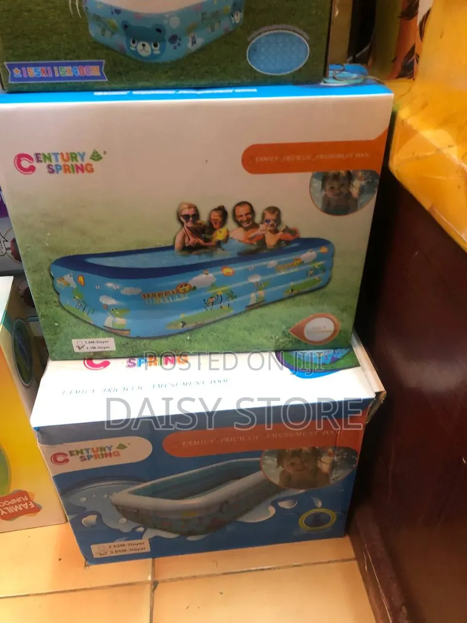 የቤተሰብ እና የልጆች ዋና ገንዳ / Century Spring Inflatable Family Swimming Pool