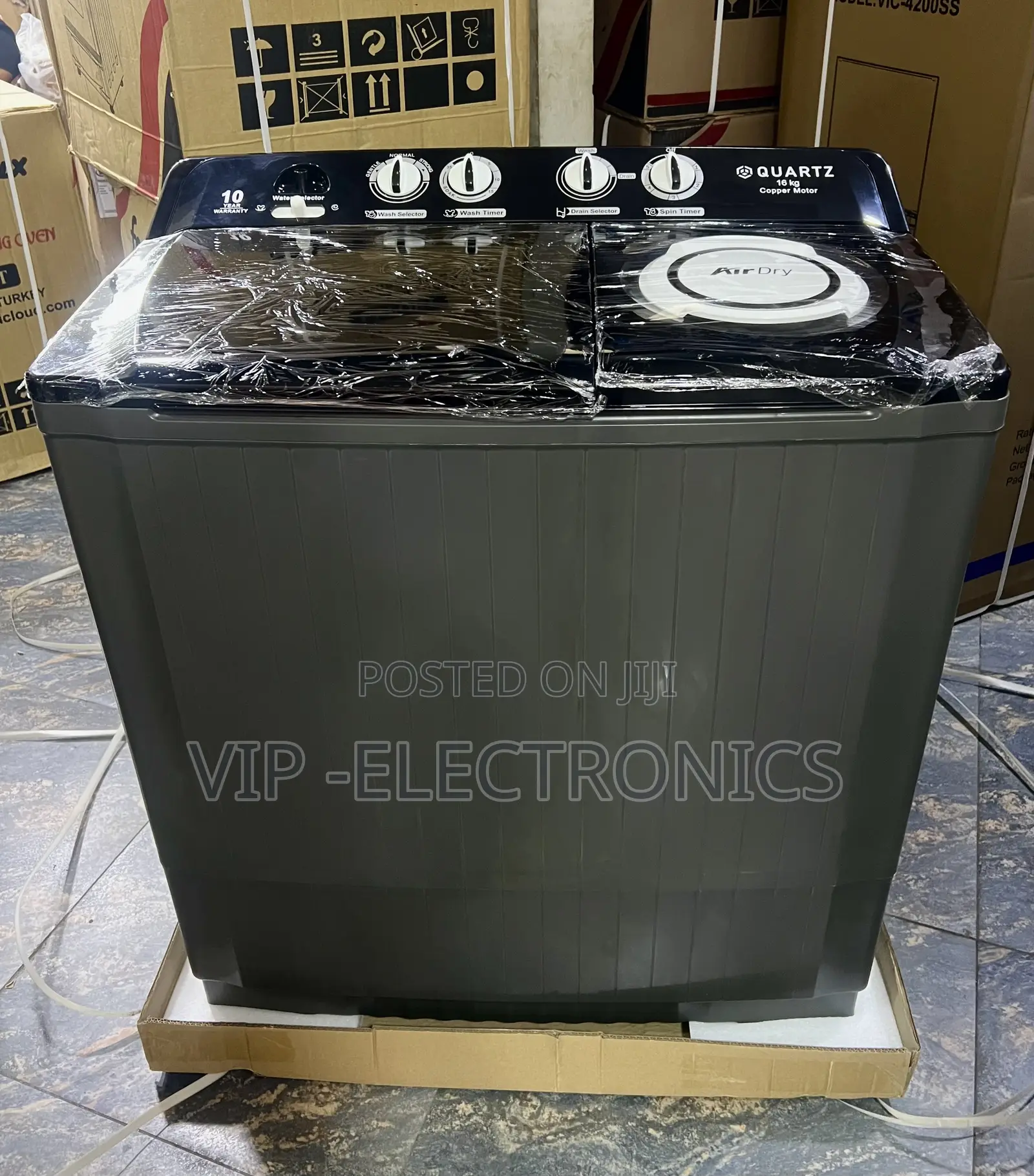 Quartz Washing Machine 16kg Twin Tub Powerful Copper Motor