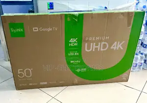 Syinix 50 Inch TV Premium UHD Google TV (50U61G