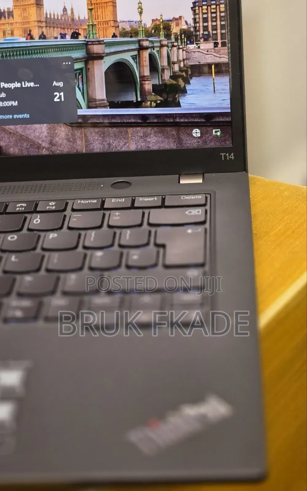 New Laptop Lenovo ThinkPad T14 G3 16GB Intel Core i7 SSD 512GB