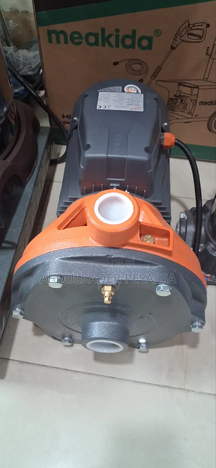 Leo Centrifugal Pump Multistage 4hp 220v
