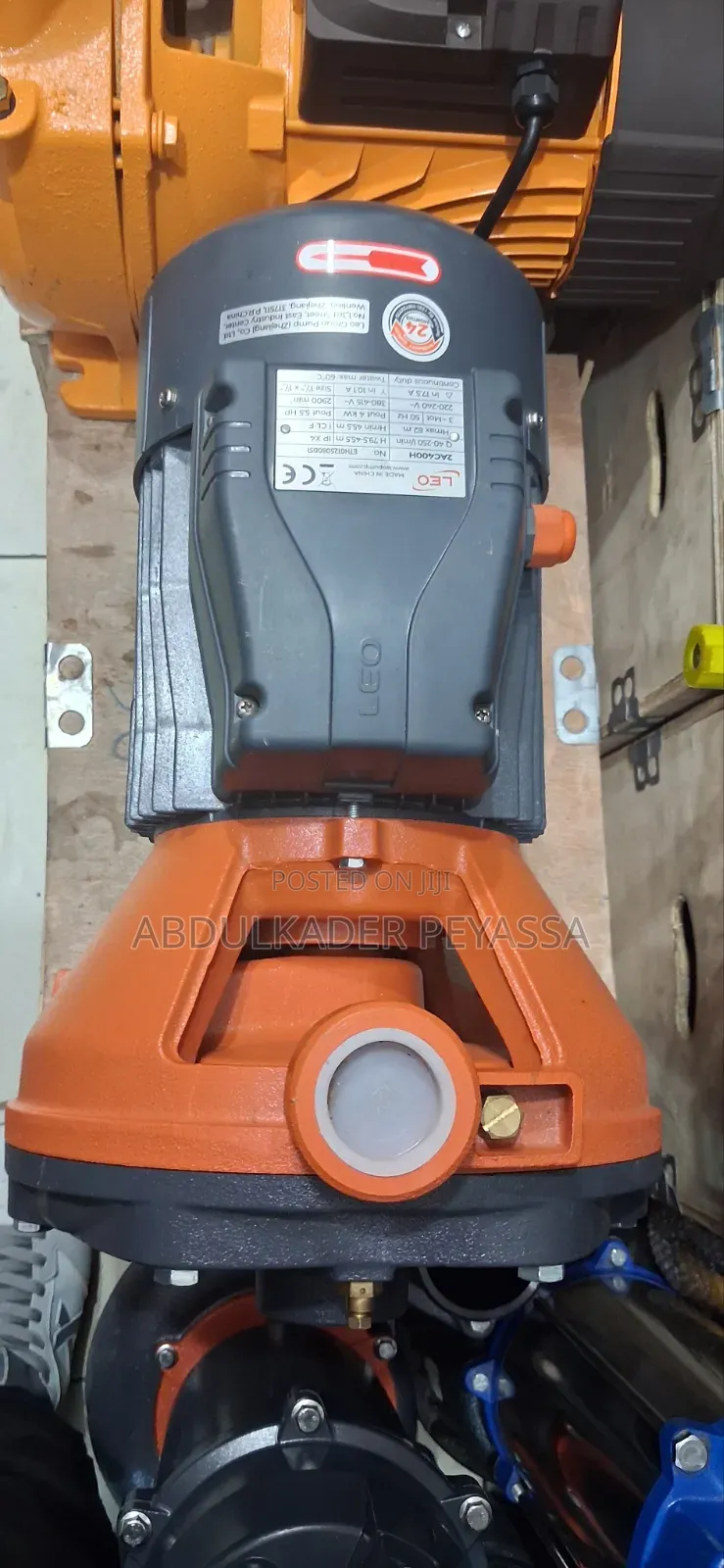 Leo Multistage Centrifugal Pump 5.5hp