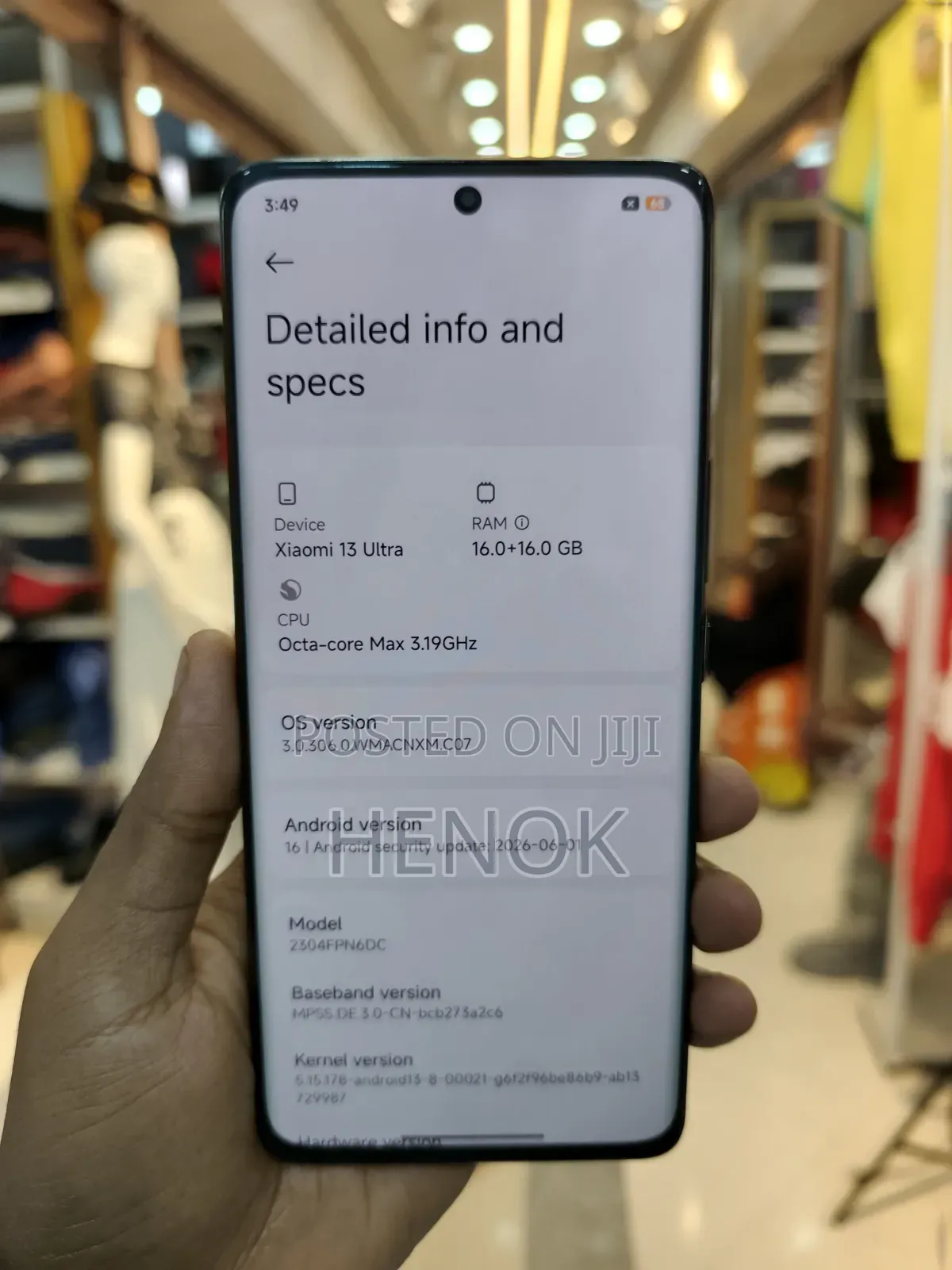 Xiaomi 13 Ultra 512 GB Black