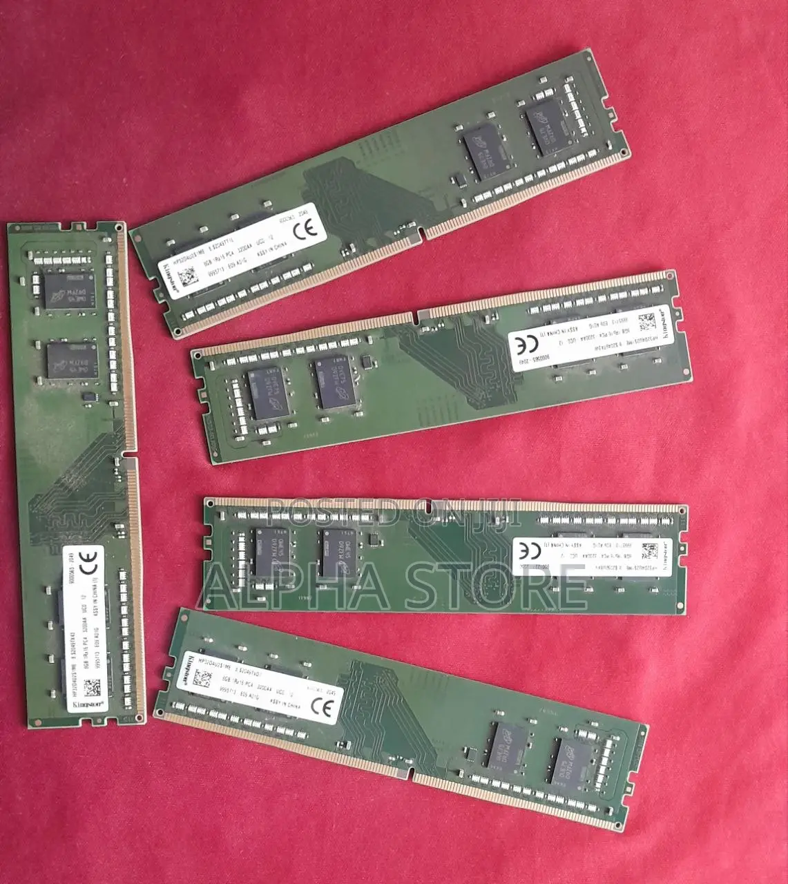 DDR4 | PC4 Desktop RAM | 5 PCS