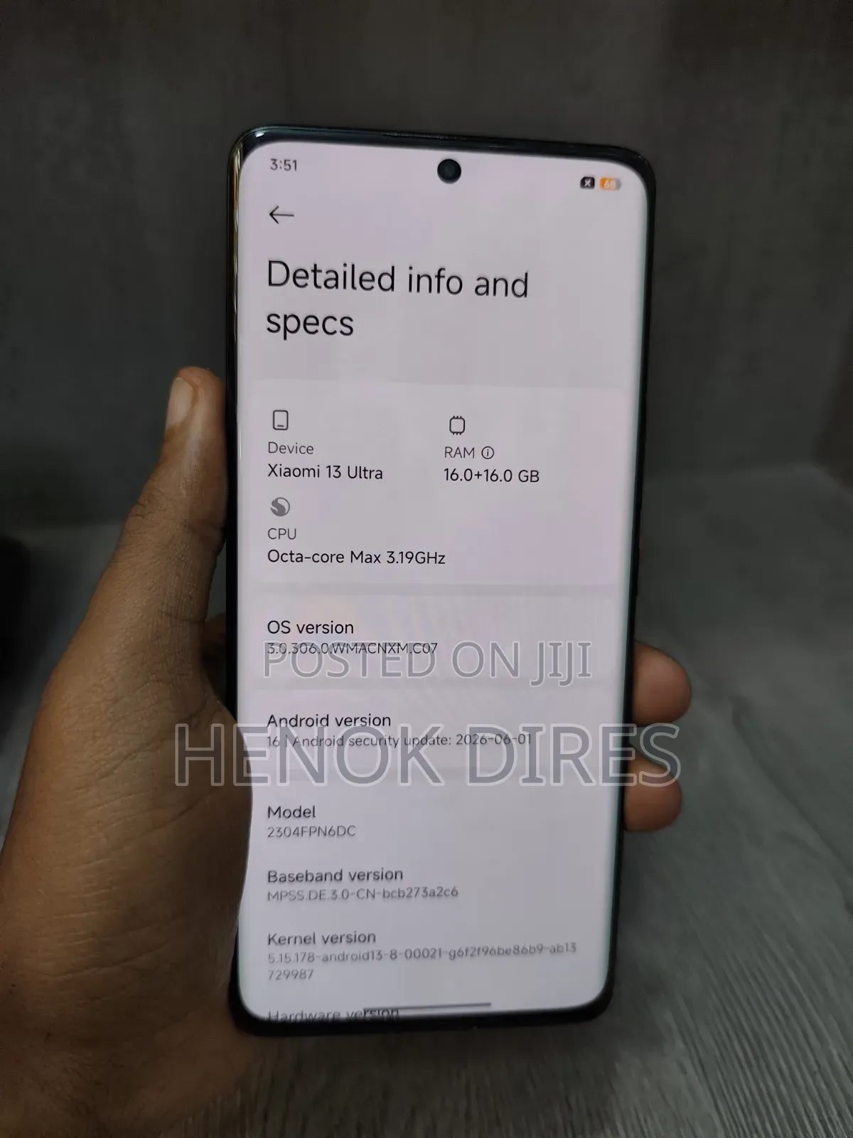 Xiaomi 13 Ultra 512 GB Black