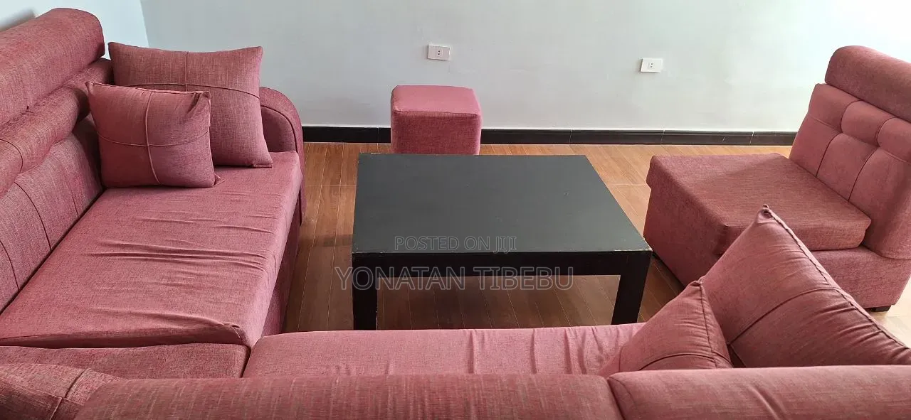 L Shape Sofa With Center Table