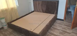 Floating Bed With Double Bonded Mattress.