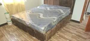 Floating Bed With Double Bonded Mattress.