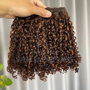 Human Hair 16 Inch Coffee Brown