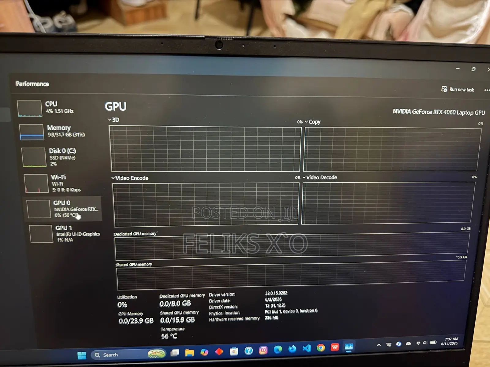Laptop HP Victus 16 16GB Intel Core i9 SSD 1T
