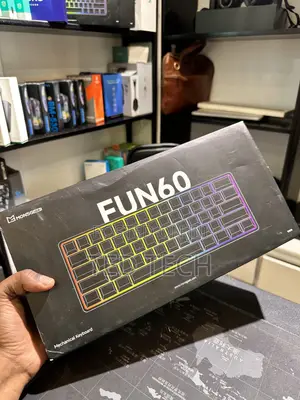 🤍 Monsgeek Fun60 Gaming Keyboard 🎮⌨️
